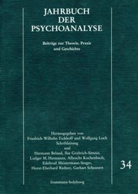 Produktbild: Jahrbuch der Psychoanalyse / Band 34