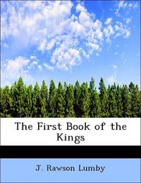 Produktbild: Lumby, J: First Book of the Kings