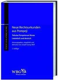Produktbild: Neue Rechtsurkunden aus Pompeji