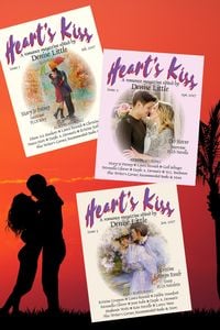 Produktbild: Heart's Kiss: A Romance Magazine - Omnibus Edition (Issues 1,2,3): Featuring Mary Jo Putney, Deb Stover, M.L. Buchman, Laura Resnick, Kristine Grayson