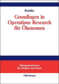 Produktbild: Grundlagen in Operations Research f&uuml;r &Ouml;konomen