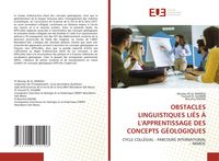 Produktbild: Obstacles Linguistiques Li&eacute;s &Agrave; L'apprentissage des Concepts G&eacute;ologiques