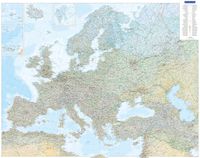 Bild vom Artikel Europakarte physikalisch Poster 1:4,5 Mio. vom Autor 