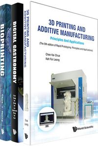 Produktbild: Innovation in 3D Printing Technology: Manufacturing, Food and Biomedical Engineering - Bioprinting: Principles and Applications; Digital Gastronomy: From 3D Food Printing to Personalized Nutrition; 3D Printing and Additive Manufacturing (5th Edition)