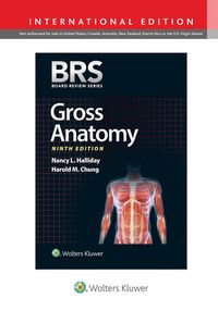Produktbild: Halliday, N: BRS Gross Anatomy, International Ed.