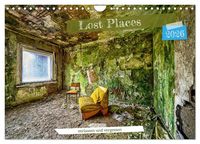 Produktbild: Lost Places - verlassen und vergessen (Wandkalender 2026 DIN A4 quer), CALVENDO Monatskalender