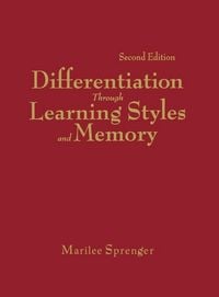Produktbild: Differentiation Through Learning Styles and Memory