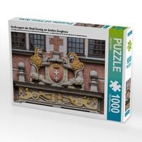 Produktbild: CALVENDO Puzzle Gro&szlig;wappen der Stadt Danzig am Gro&szlig;en Zeughaus | 1000 Teile Lege-Gr&ouml;&szlig;e 64x48cm Foto-Puzzle f&uuml;r gl&uuml;ckliche Stunden