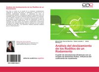 Produktbild: An&aacute;lisis del deslizamiento de los Rodillos de un Rodamiento