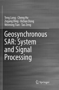 Produktbild: Geosynchronous SAR: System and Signal Processing