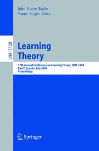 Produktbild: Learning Theory