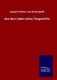 Produktbild: Aus dem Leben eines Taugenichts