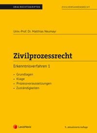 Produktbild: Zivilprozessrecht Erkenntnisverfahren 1 (Skriptum)