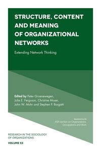 Produktbild: Structure, Content and Meaning of Organizational Networks