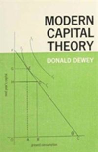 Produktbild: Dewey, D: Modern Capital Theory