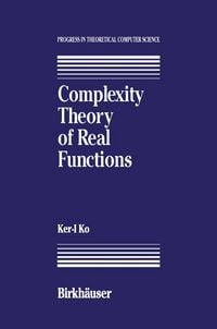 Produktbild: Complexity Theory of Real Functions