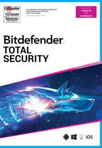 Bild vom Artikel Bitdefender Total Security 2021 (3 Geräte I 18 Monate) (CIAB) vom Autor 