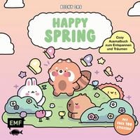 Produktbild Happy Spring – Cozy Ausmalbuch zum Entspannen und Träumen