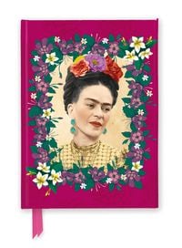 Produktbild: Premium Notizbuch DIN A5: Frida Kahlo, Dunkles Pink