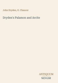 Produktbild: Dryden's Palamon and Arcite