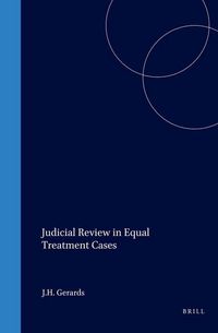 Produktbild: Judicial Review in Equal Treatment Cases