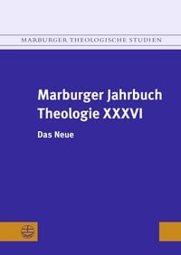Produktbild: Marburger Jahrbuch Theologie XXXVI