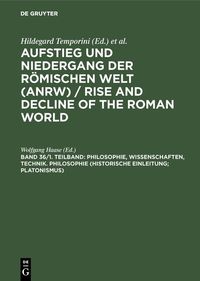 Produktbild: Philosophie, Wissenschaften, Technik. Philosophie (Historische Einleitung; Platonismus)