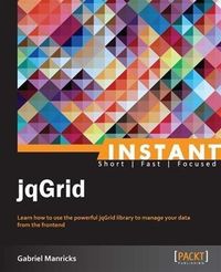 Produktbild: Instant jqGrid