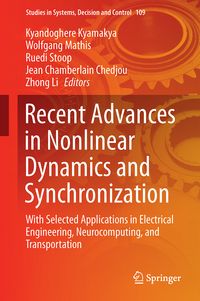 Produktbild: Recent Advances in Nonlinear Dynamics and Synchronization