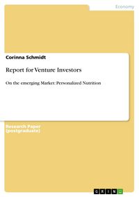 Produktbild: Report for Venture Investors