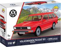 Produktbild: COBI 24641 - Volkswagen Passat Variant B1, rot, Bausatz 1:35, 110 Klemmbausteine