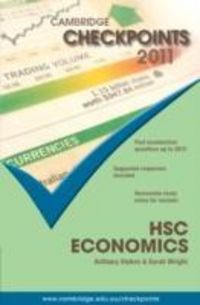 Produktbild: Cambridge Checkpoints HSC Economics 2011