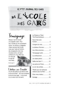 Produktbild: Le p'tit journal des gars de l'&eacute;cole des gars, Vol. 1, No 2