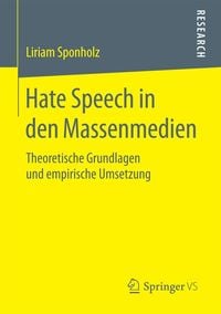Produktbild: Hate Speech in den Massenmedien
