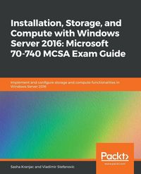 Produktbild: Installation, Storage, and Compute with Windows Server 2016