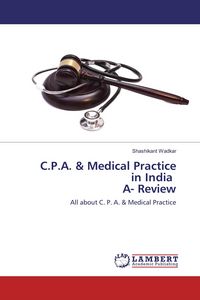 Produktbild: C.P.A. & Medical Practice in India A- Review