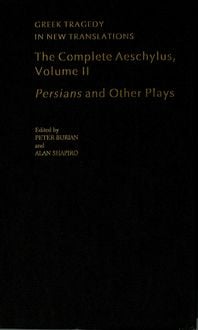 Produktbild: The Complete Aeschylus