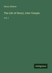 Produktbild: The Life of Henry John Temple
