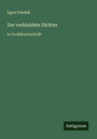 Produktbild: Der verkleidete Dichter
