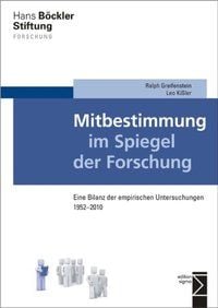 Produktbild: Mitbestimmung im Spiegel der Forschung