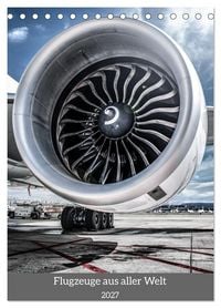 Produktbild: Flugzeuge aus aller Welt (Tischkalender 2027 DIN A5 hoch), CALVENDO Monatskalender