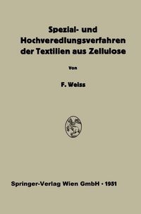Produktbild: Spezial- und Hochveredlungsverfahren der Textilien aus Zellulose