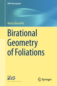 Produktbild: Birational Geometry of Foliations