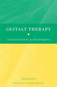 Produktbild: Mann, D: Gestalt Therapy