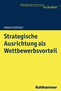 Produktbild: Strategische Ausrichtung als Wettbewerbsvorteil