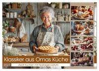 Produktbild: Klassiker aus Omas K&uuml;che - Zw&ouml;lf Kuchen mit Nostalgie-Gef&uuml;hl (Wandkalender 2027 DIN A2 quer), CALVENDO Monatskalender