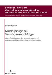 Produktbild: Minderj&auml;hrige als Verm&ouml;gensnachfolger