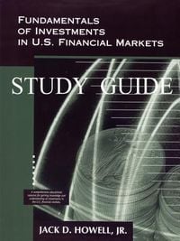 Produktbild: Fundamentals of Investments in U.S. Financial Markets - Study Guide