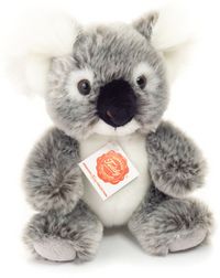 Teddy Hermann Koala Seduto 21 Cm - Peluche Sostenibile Green Friends Con Materiale Riciclato, Lavabile