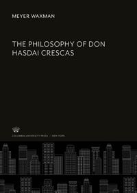 Produktbild: The Philosophy of Don Hasdai Crescas